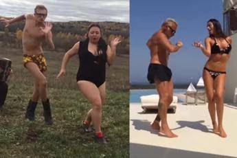 Il balletto di Vacchi, la parodia russa diventa virale /Video Il balletto di Vacchi, la parodia russa diventa virale /Video