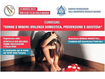 Donne e minori: violenza domestica, prevenzione e giustizia