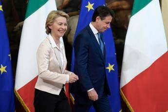 Le 4 promesse di Von der Leyen a Conte Le 4 promesse di Von der Leyen a Conte