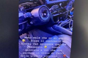 Ladri smontano macchina della mamma di Zaniolo Ladri smontano macchina della mamma di Zaniolo