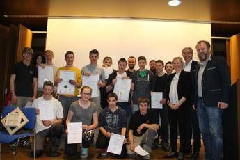 Premiati i migliori apprendisti falegnami altoatesini Premiati i migliori apprendisti falegnami altoatesini