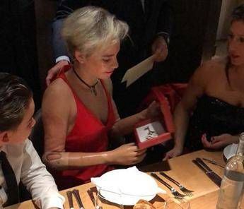 A Roma Bebe Vio 'padrona di casa' per una sera in via Margutta A Roma Bebe Vio 'padrona di casa' per una sera in via Margutta