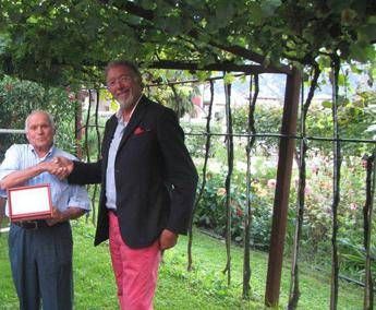 A Ginetto Tranquillini 'Il più', premio per decani grappa Trentino A Ginetto Tranquillini 'Il più', premio per decani grappa Trentino