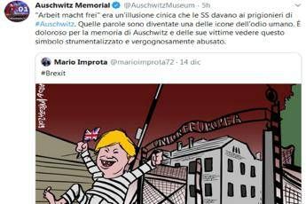 Vignetta Marione, Auschwitz Memorial: Vergognoso Vignetta Marione, Auschwitz Memorial: Vergognoso