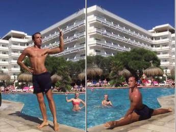Il balletto sexy dell'istruttore di aerobica che si crede Beyoncé /Video Il balletto sexy dell'istruttore di aerobica che si crede Beyoncé /Video