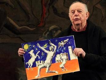 A Pavia 130 opere inedite di Dario Fo pittore A Pavia 130 opere inedite di Dario Fo pittore