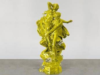 Sull'Arengario di Palazzo Vecchio 'Pluto and Proserpina' di Koons Sull'Arengario di Palazzo Vecchio 'Pluto and Proserpina' di Koons