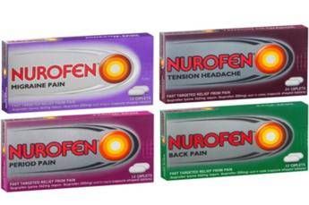 Australia ritira Nurofen per confezioni fuorvianti