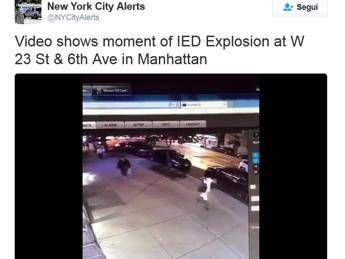 Manhattan, il momento dello scoppio /Video Manhattan, il momento dello scoppio /Video