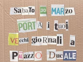 Nuova vita ai vecchi giornali, a Genova 'L'Albero delle Parole' Nuova vita ai vecchi giornali, a Genova 'L'Albero delle Parole'