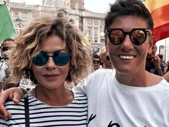 Eva Grimaldi sposa la sua Imma