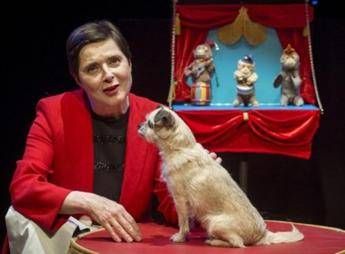 Isabella Rossellini e i suoi animali in 'Link Link Circus' Isabella Rossellini e i suoi animali in 'Link Link Circus'