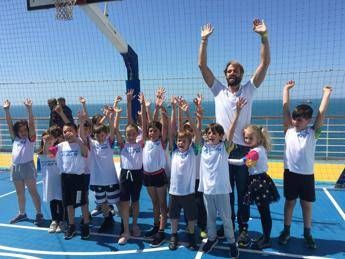 Sport a bordo, in crociera il metodo a misura di bambino Sport a bordo, in crociera il metodo a misura di bambino