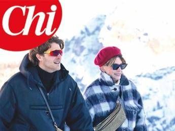 Emma Marrone sorpresa a Cortina con l'influencer Guido Milani Emma Marrone sorpresa a Cortina con l'influencer Guido Milani