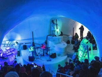 Note nel ghiaccio, torna l'Ice Music Festival Note nel ghiaccio, torna l'Ice Music Festival