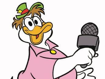 Topolino festeggia Vincenzo Mollica Topolino festeggia Vincenzo Mollica