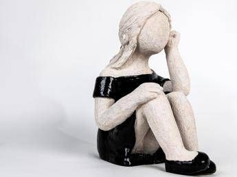 Le bambine di Grasselli in mostra a Roma Le bambine di Grasselli in mostra a Roma