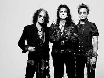 Johnny Depp e i suoi 'Hollywood Vampires' a Milano un giorno prima Johnny Depp e i suoi 'Hollywood Vampires' a Milano un giorno prima