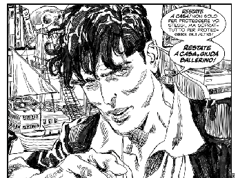 Lo dice anche Dylan Dog: Restate a casa, giuda ballerino! Lo dice anche Dylan Dog: Restate a casa, giuda ballerino!