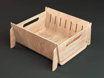 Hollo, la cassetta di legno per il biologico del futuro Hollo, la cassetta di legno per il biologico del futuro