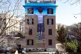 Roma, con ‘Big City Life’ Tor Marancia diventa un museo a cielo aperto /Foto Roma, con ‘Big City Life’ Tor Marancia diventa un museo a cielo aperto /Foto