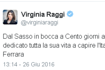 Ha dedicato la vita a capire l'Italia, Raggi ricorda Giuseppe Ferrara Ha dedicato la vita a capire l'Italia, Raggi ricorda Giuseppe Ferrara
