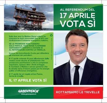 Rottamiamo le trivelle, il volantino che non ti aspetti Rottamiamo le trivelle, il volantino che non ti aspetti