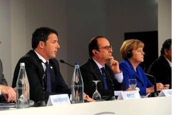 Il premier riparte da Ventotene: Con Merkel e Hollande per una nuova UeTutto pronto per il vertice Il premier riparte da Ventotene: Con Merkel e Hollande per una nuova UeTutto pronto per il vertice