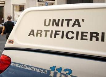Allarme bomba in una banca di piazzale Flaminio a Roma Allarme bomba in una banca di piazzale Flaminio a Roma