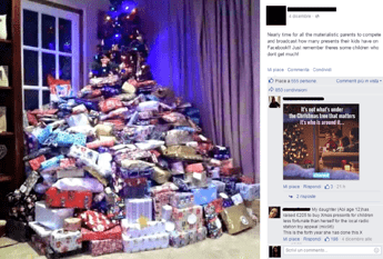 Regali Sotto L Albero Di Natale.Sotto L Albero 300 Regali Per I Tre Figli La Mamma Non Sono Viziati