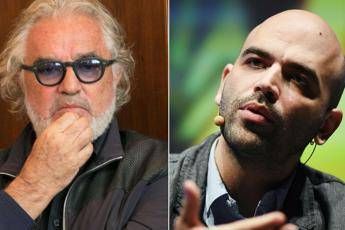 Briatore a Saviano: Ho fatto fortuna vincendo 7 titoli mondiali in F1, tu? Briatore a Saviano: Ho fatto fortuna vincendo 7 titoli mondiali in F1, tu?
