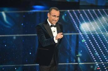 Carlo Conti: Felice, superare gli ascolti dell'anno scorso era 'mission impossible' Carlo Conti: Felice, superare gli ascolti dell'anno scorso era 'mission impossible'