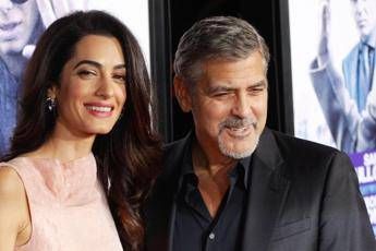 George e Amal Clooney ricevuti da Angela Merkel George e Amal Clooney ricevuti da Angela Merkel