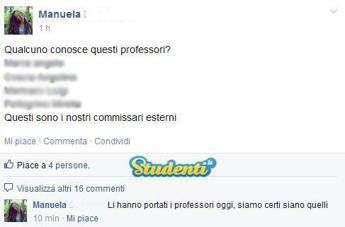 Maturità 2015: i nomi dei commissari esterni arrivano su Facebook Maturità 2015: i nomi dei commissari esterni arrivano su Facebook