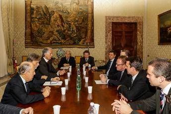 Delrio riceve la commissione ispettiva della Ryder Cup 2022 Delrio riceve la commissione ispettiva della Ryder Cup 2022