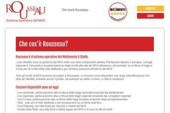 Muore Casaleggio, nasce Rousseau: online la nuova piattaforma operativa del M5S Muore Casaleggio, nasce Rousseau: online la nuova piattaforma operativa del M5S