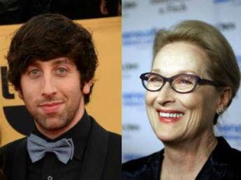 Meryl Streep girerà un film con l'attore di 'Big Bang Theory' Meryl Streep girerà un film con l'attore di 'Big Bang Theory'