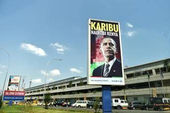 Obama in Kenya, tra Obamamania ed ingenti misure di sicurezza Obama in Kenya, tra Obamamania ed ingenti misure di sicurezza