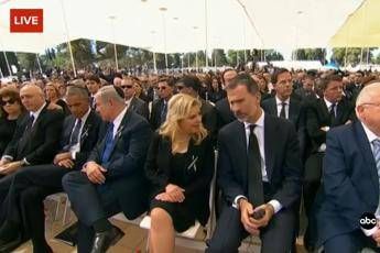 Addio a Peres, i leader del mondo ai funerali dell'ex presidente israeliano Addio a Peres, i leader del mondo ai funerali dell'ex presidente israeliano