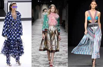 Bentornato plissé, quando la moda 'non fa una piega' Bentornato plissé, quando la moda 'non fa una piega'