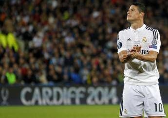 Real Madrid, James Rodriguez si rompe il piede destro: starà fuori due mesi Real Madrid, James Rodriguez si rompe il piede destro: starà fuori due mesi