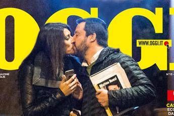 Innamoratissimi, Matteo Salvini bacia Elisa Isoardi: E' la donna della mia vita Innamoratissimi, Matteo Salvini bacia Elisa Isoardi: E' la donna della mia vita