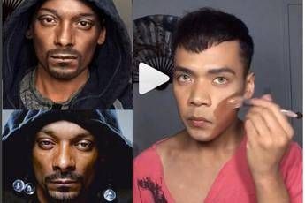 Da Lady Gaga a Snoop Dogg, le magiche trasformazioni del make up artist Jan /Video Da Lady Gaga a Snoop Dogg, le magiche trasformazioni del make up artist Jan /Video